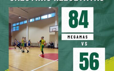 MKL sezoną Megamas komanda pradėjo pergale